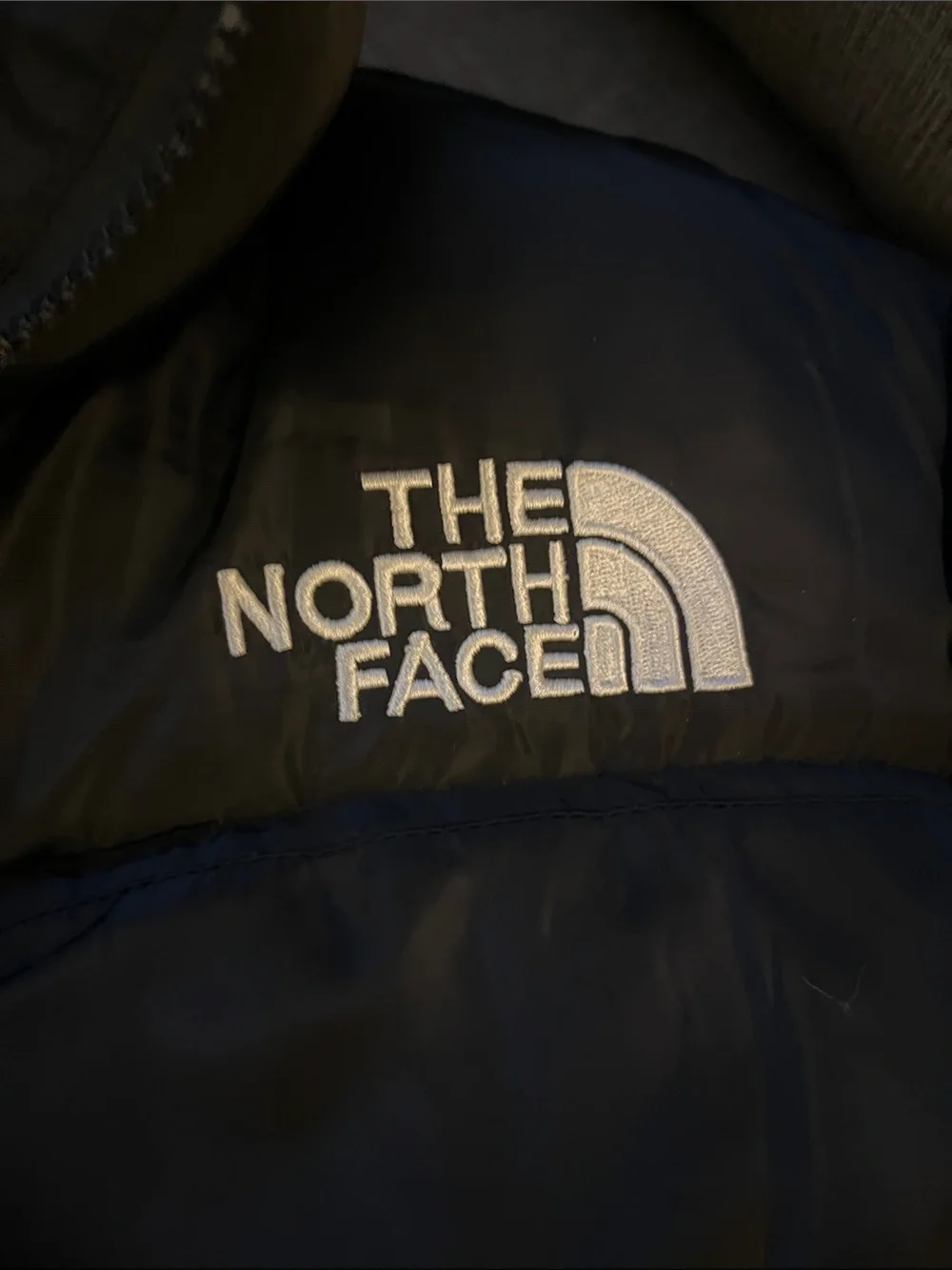 The North Face Boys Black 1996 Retro Nuptse 700 Down Puffer Jacket Large